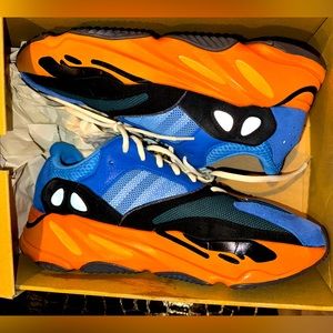 Yeezy boost 700 blue and orange amazing condition worn twice